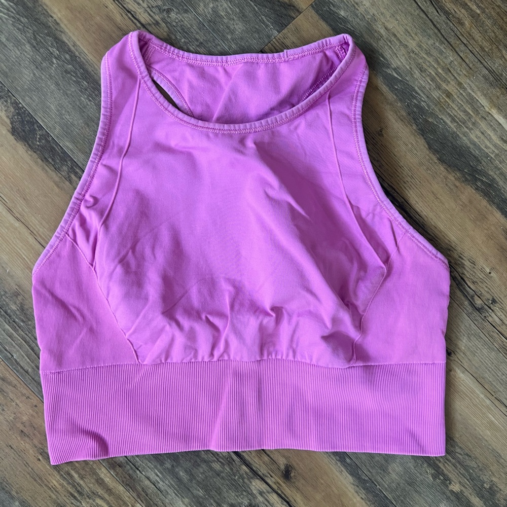 Lululemon high neck long line bra